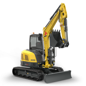 Tracked Zero Tail Excavator EZ50  (Operating weight (min.-max.) 4.847 – 5.855 kg)