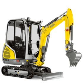 Tracked Conventional Excavator ET18  (Operating weight (min.-max.) 1.725 – 2.405 kg)