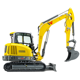 Tracked Conventional Excavator ET65  (Operating weight (min.-max.) 6.078– 7.358 kg)